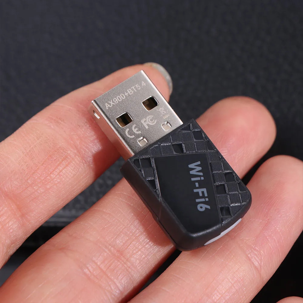 WiFi 6 블루투스 5.4 어댑터 900Mbps 미니 USB USB 네트워크 카드 드라이버 무료 듀얼 밴드 무선 WiFi 수신기 LAN 연결
