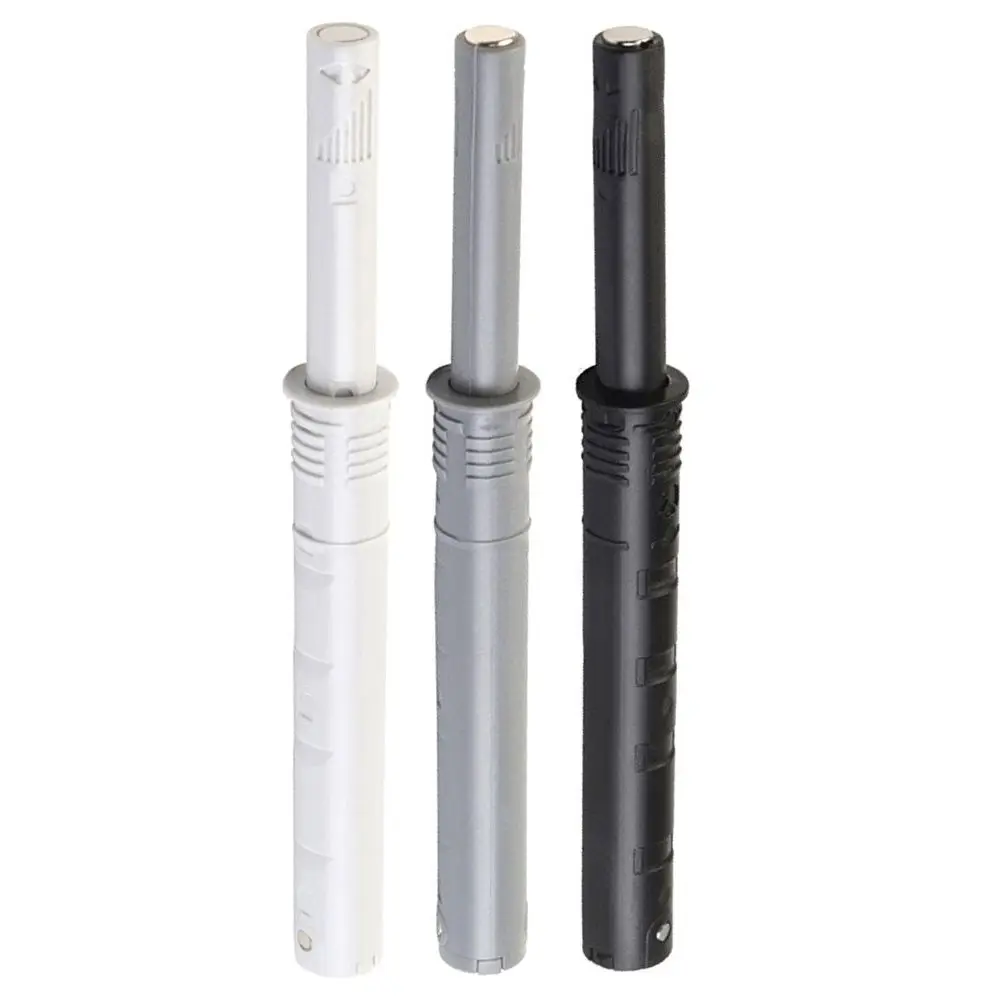 Door Bouncer Damper Concealed Door Stopper Home Soft Quiet Closer Cabinet Suction Furniture Accessories 5Pcs door closer door stops cabinet door buffer