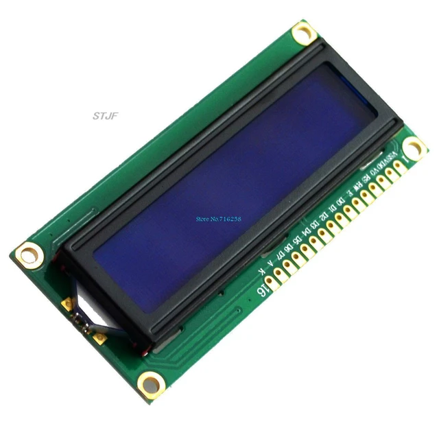 1PCS LCD module Blue Green screen IIC/I2C 1602 for arduino 1602