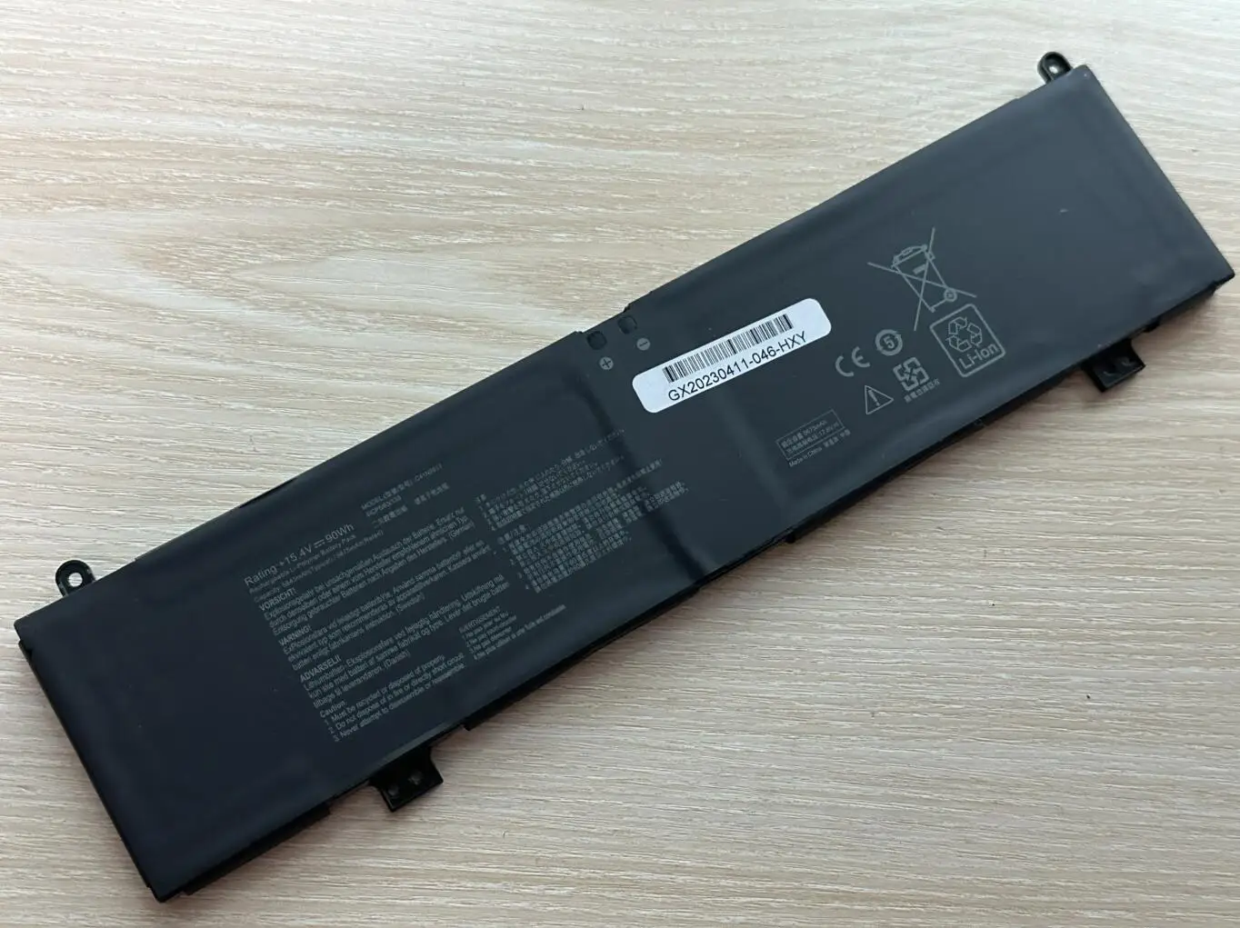 Bateria para Asus Rog Zephyrus M16 C41n2013 Gu603he Gu603hr Gu603hm G513q 90wh 15.4v 5845mah - Imagem 2