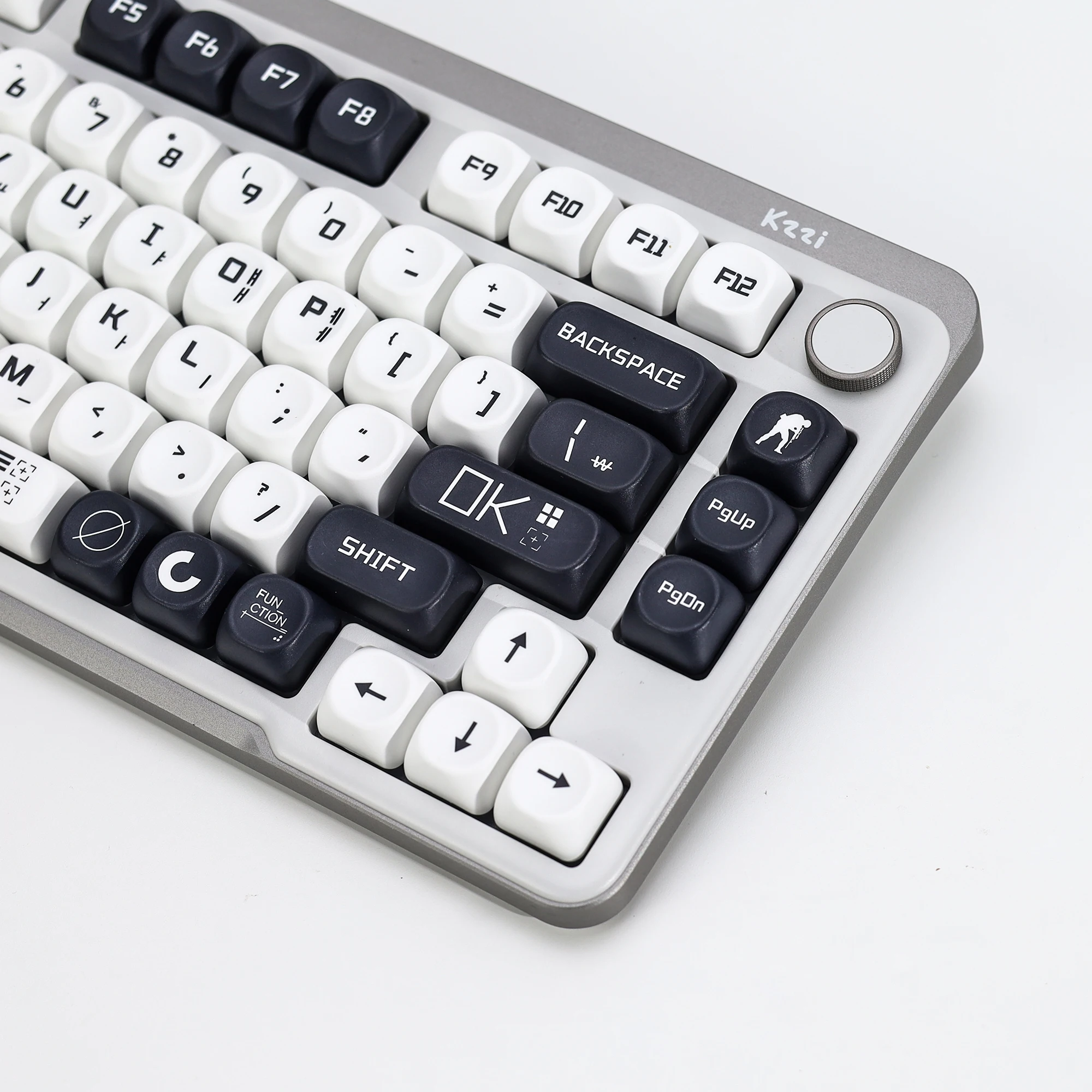 KBDiy PrintStream Koreanische Tastenkappen csgo Retro PBT KOA MOA Profil Alice ISO Tastenkappe für MX Switches 60 Gaming Mechanische Tastatur – Detail 19