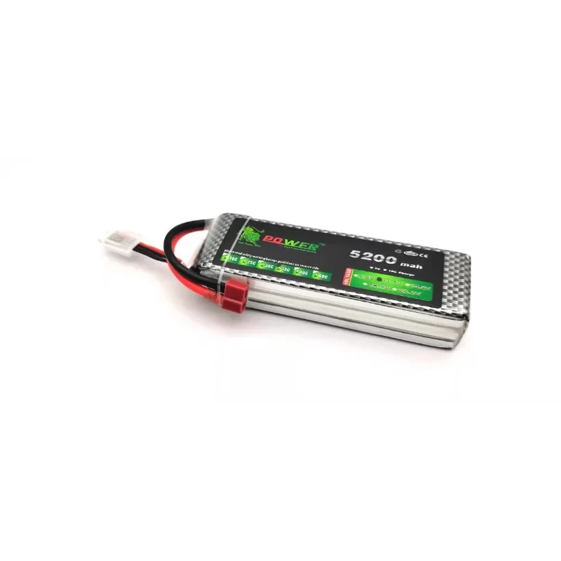 Batterie LiPo 5200mAh 6S 60C 22.2V pour Drone FPV RC avec Prise XT60