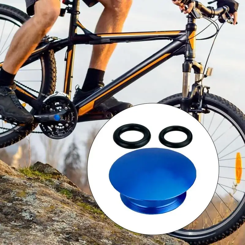 Cranks Dust Cover Portable Cycling Cranks set Cover Dust Plug With 18/20mm Rubber Ring Mountain Bike MTBs Cycling Accessories