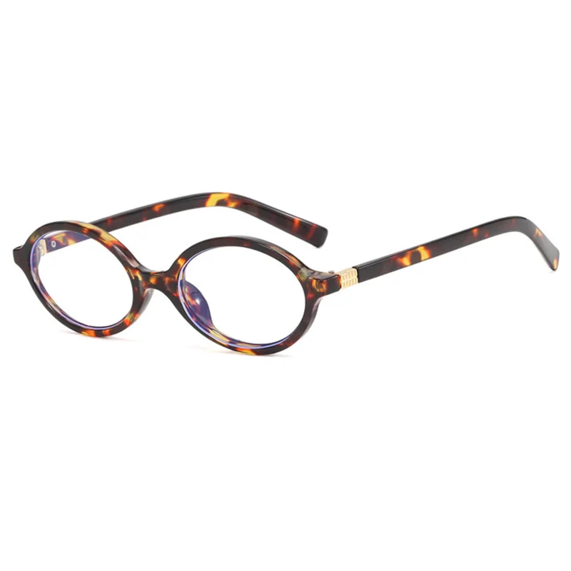 

Ultralight Oval Men Anti Blue Light Blocking Glasses Transparent Lens Male PC Frame Eyeglasses