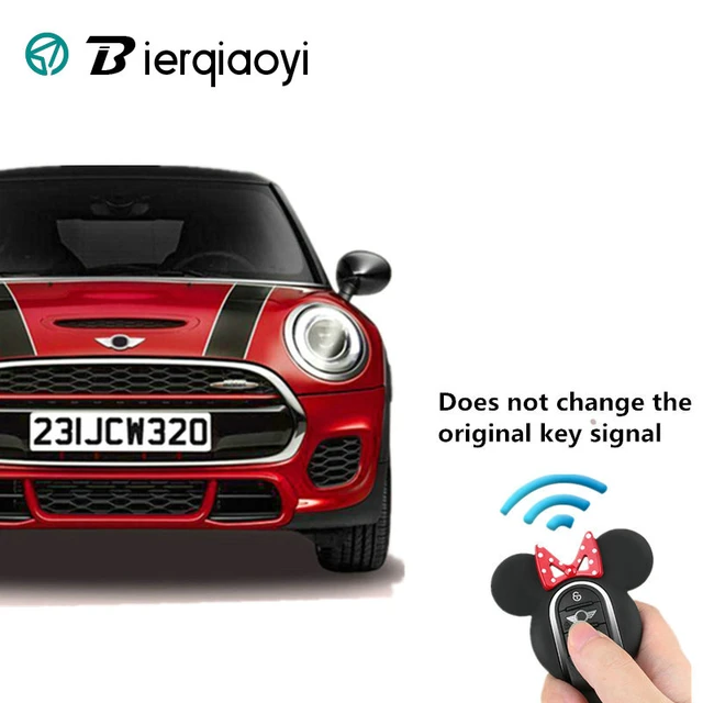 Für Mini Cooper Zubehör f56 f57 f54 Clubman F60 Lands mann Cartoon  niedlichen Auto Schlüssel anhänger Abdeckung Shell Schlüssel bund Schlüssel  etui schwarz rot - AliExpress