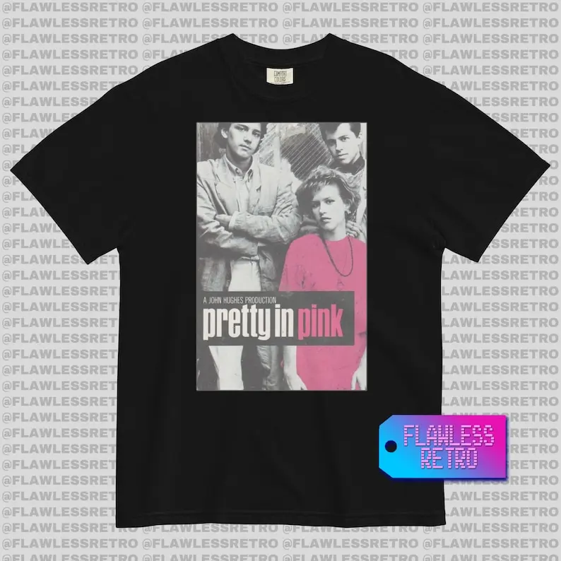 PRETTY IN PINK - Retro Movie Tee