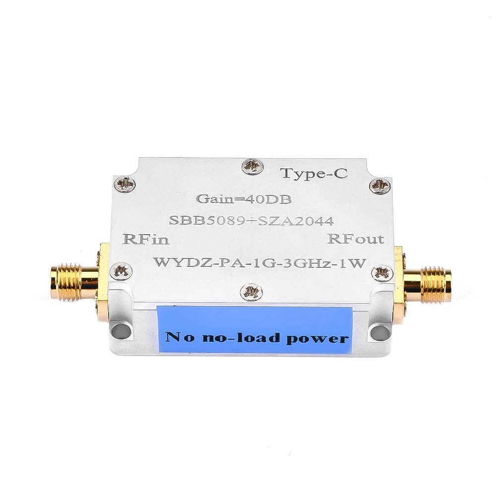 

Микроволновый однонаправленный усилитель мощности SBB5089 + SZA2044 2,4 ГГц 1 Вт 30 дБм RF усилитель мощности
