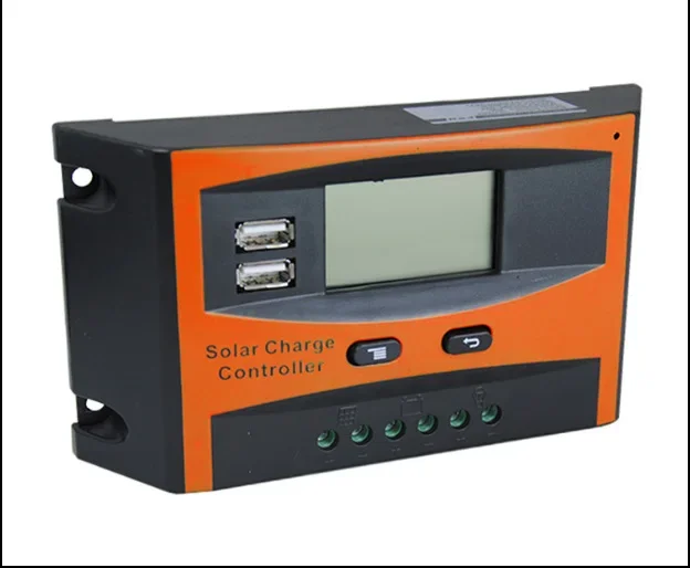 12V24V30A Solar Charge and Discharge Controller Dual USB5V Mobile charge LCD solar Power generation system controller LD3024U 2