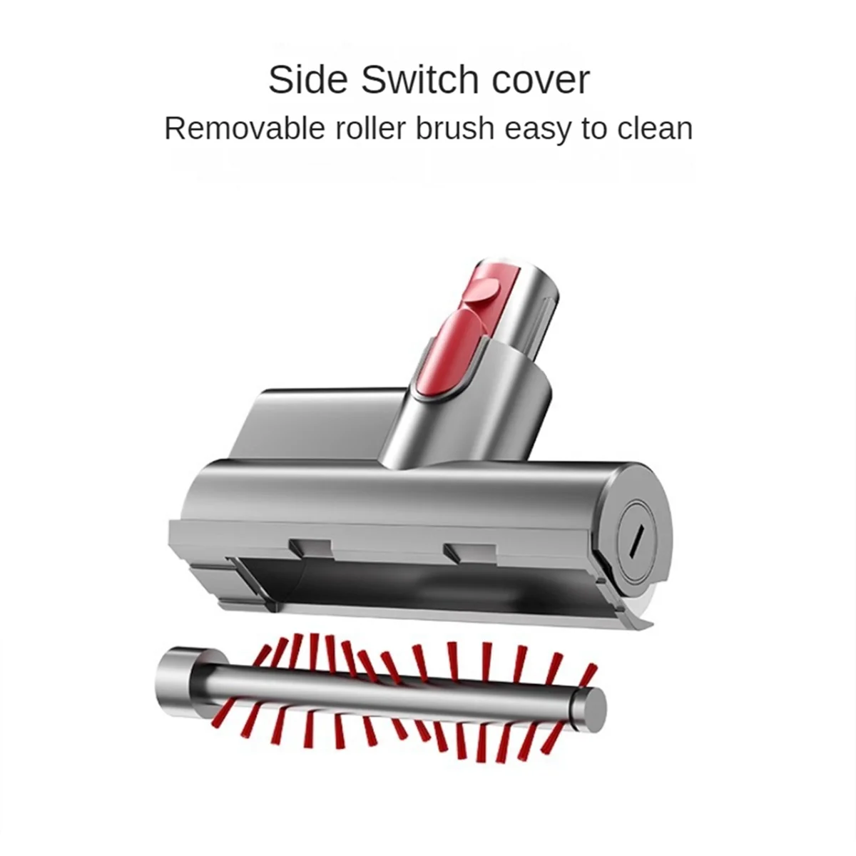 FZFZ Mini Motorized Tool Brush for V7 V8 V10 V11 V15 Stick Vacuum Cleaner Mite Removal Suction Replacement