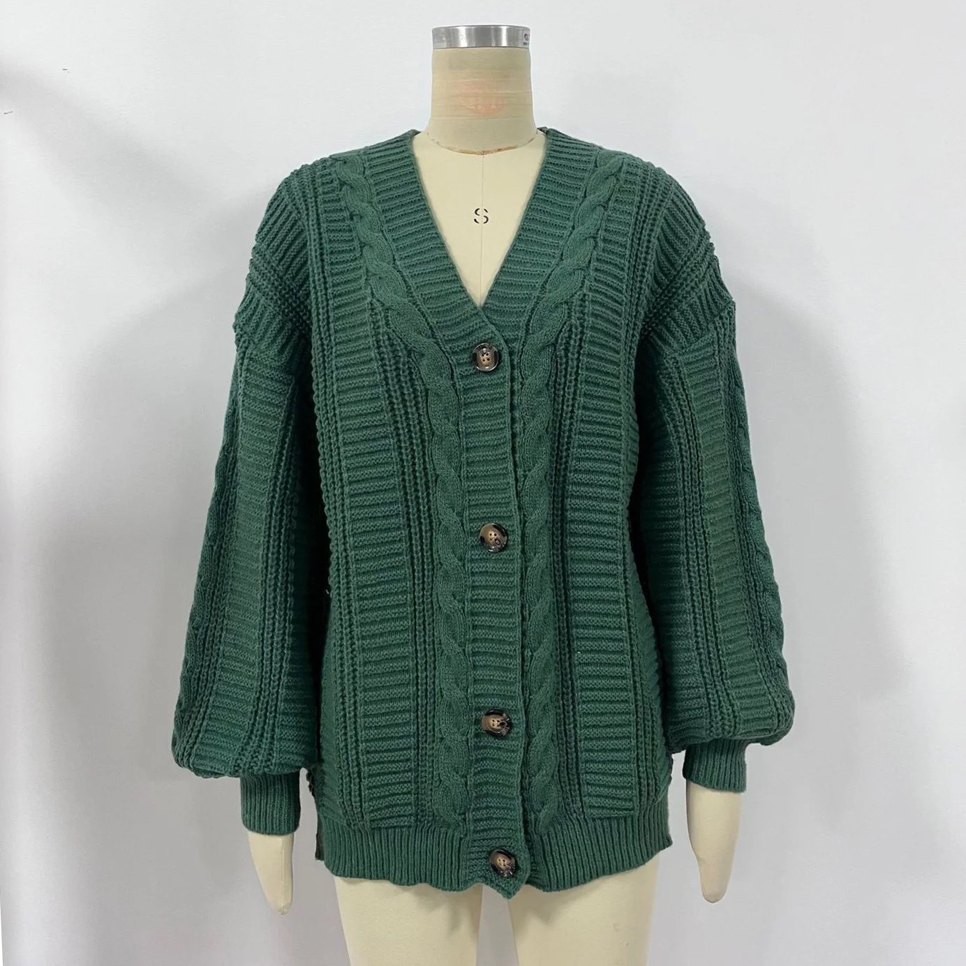 2025 Women Cardigan Sweaters Autumn Winter Fashion Feminino Knitwear Single Breasted Loose Long Sleeve Sweater Outwear Coats