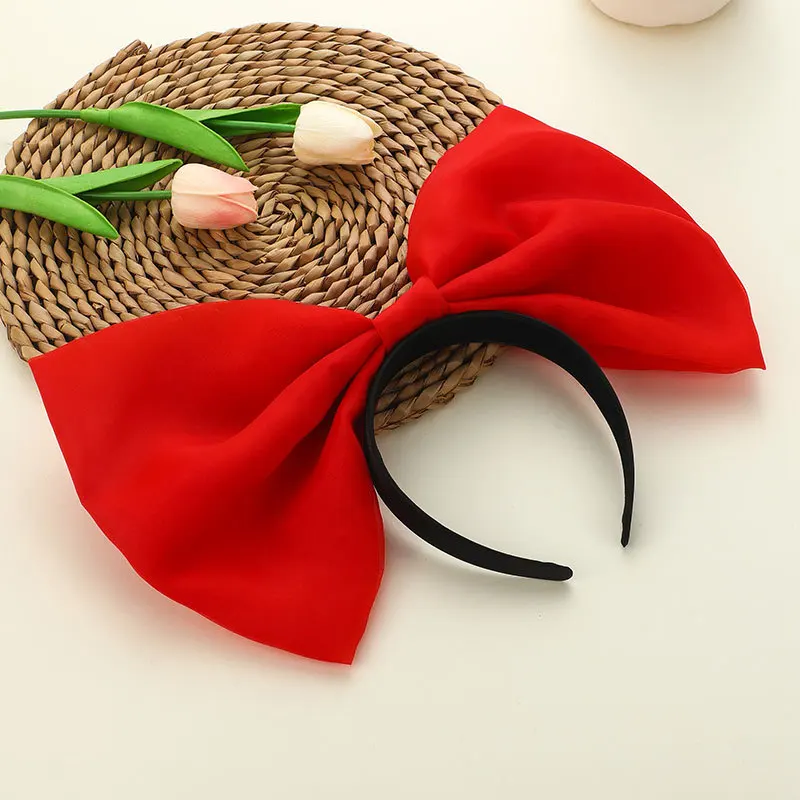 Oversized Super Giant Big Bow Bowknot Hair Headband Hairpin For Women Girls Hair Accessories Party Photo Props