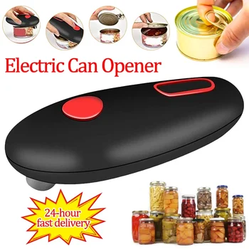 Automatic Jar Opener Tin Can Open Machine Touch None Sharp Edges Electric High Power Jar Tin Opener Kitchen Gadgets Can Openers 1