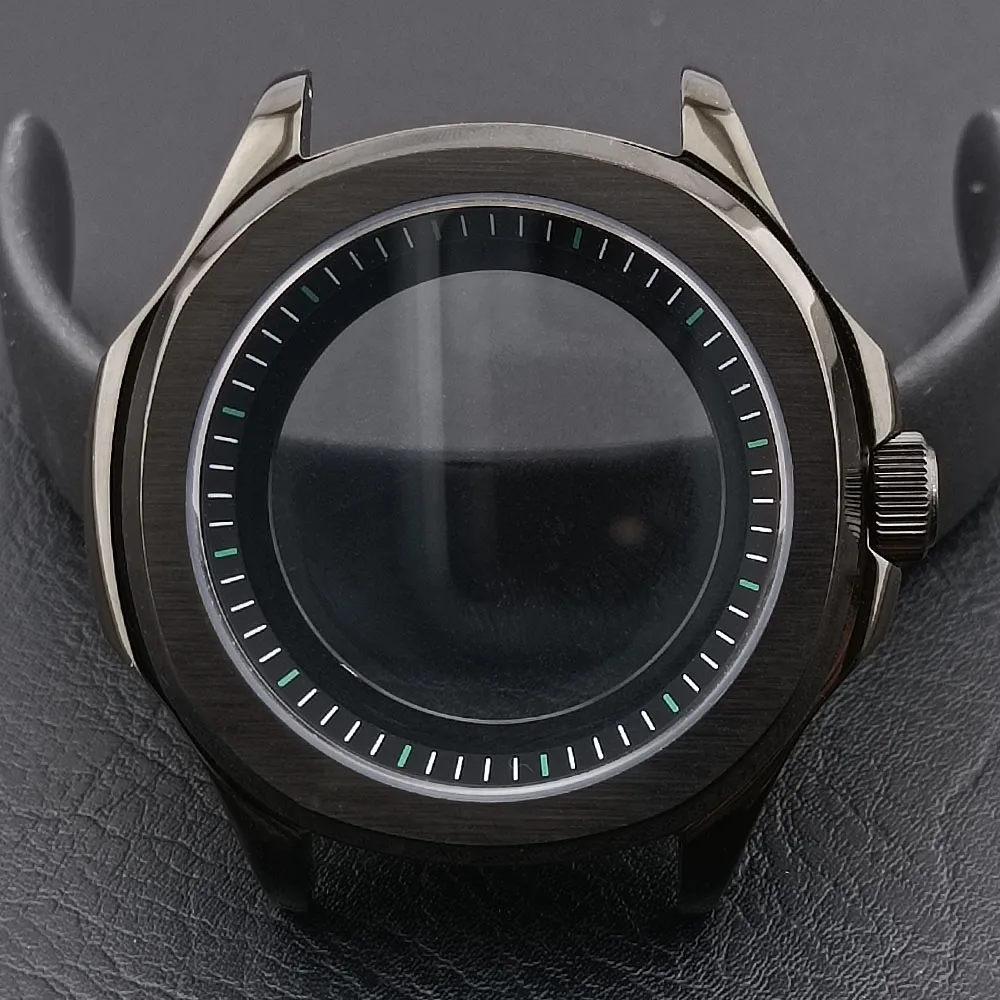 Stainless Steel Watch Case with Sapphire Crystal and 20mm Strap Compatibility