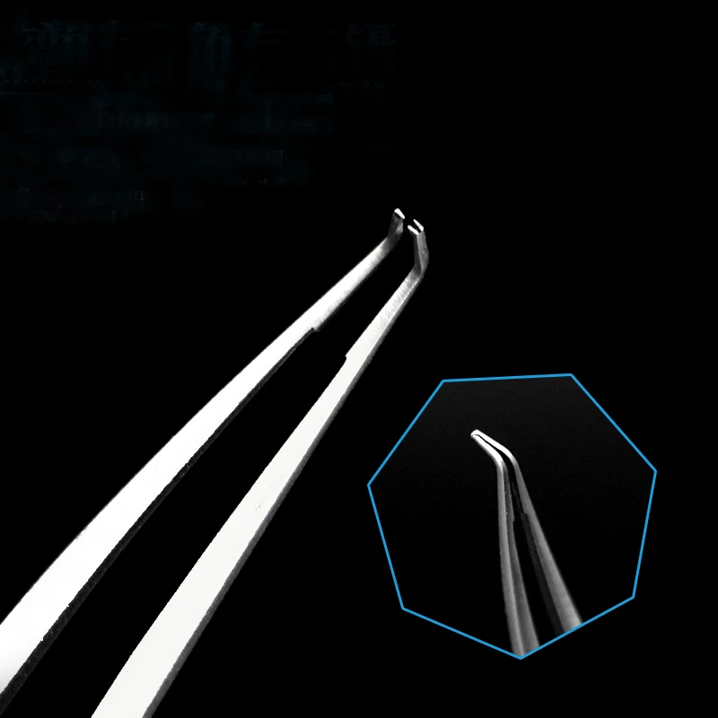Double Fold Eyelid Tools Stainless Steel Tweezers Beauty