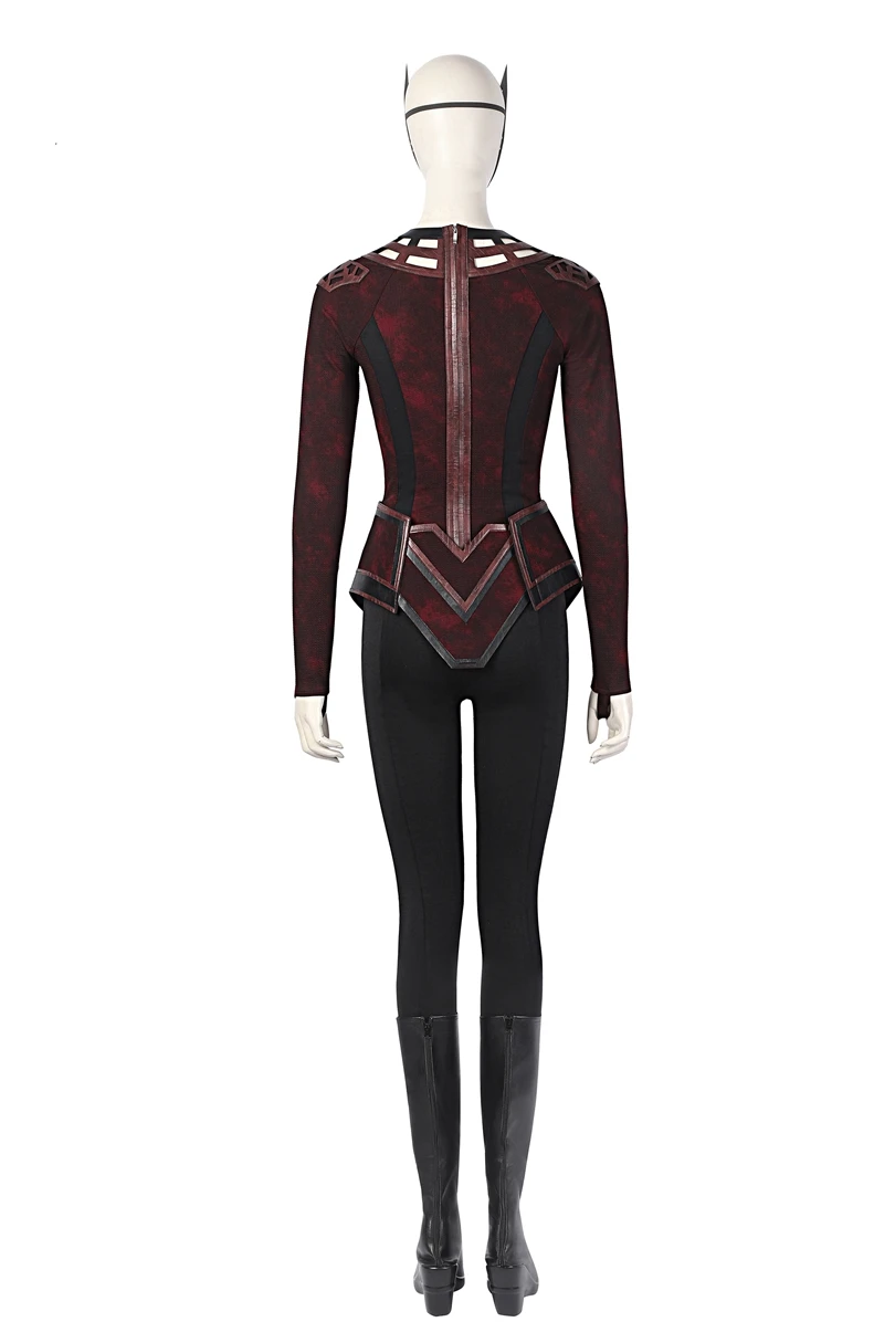 goddess costume Halloween 2022 Wanda in Multiverse of Madness Cosplay Costume Hero Scarlet Witch Battle Outfit Long Sleeves Jacket anime cosplay female