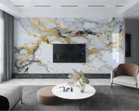 beibehang papel de parede Customized modern TV background, new marble pattern, high-end sense wall sticker living room wallpaper 2