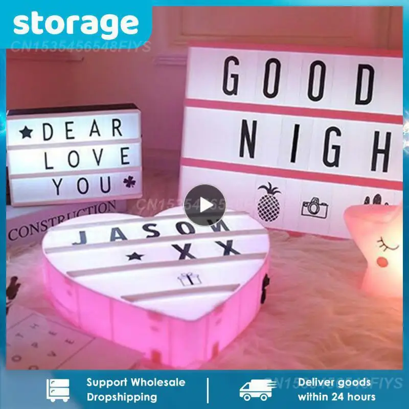 

Ночник женский с 96 буквами, лампа с USB/на батарейках, декоративная лампа для дня рождения, гостиной