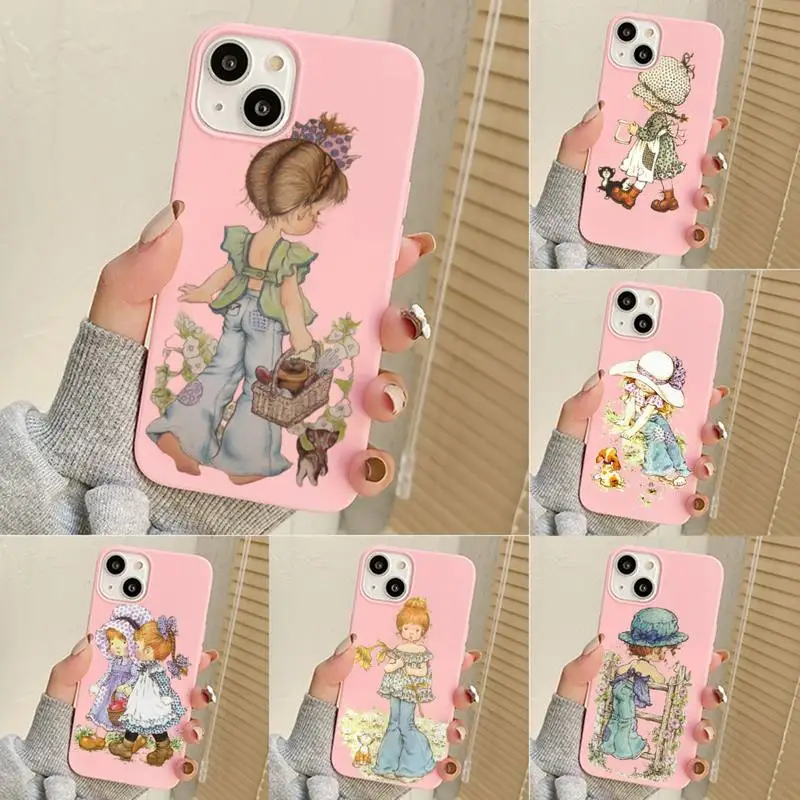 Custodia Per Telefono Sarah Kay Bambina Per Iphone 7 8 Plus X Xr Xs 11 12 13 Se2020 Mini Custodia Iphone 14 Pro Max