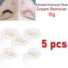 Gollee Peach Smell 15g Eyelash Adhesive Removing Cream No stimulation Fast Cleaning Makeup Remover Grafting Eyelash Adhesive Gel 1
