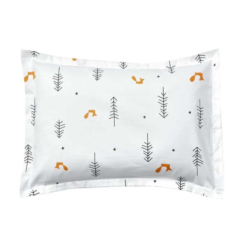 26*36CM 100% Cotton Baby Pillowcase kids pillow case Animal infant Newborns pillow cover Cartoon Children Pillowcase boys girls