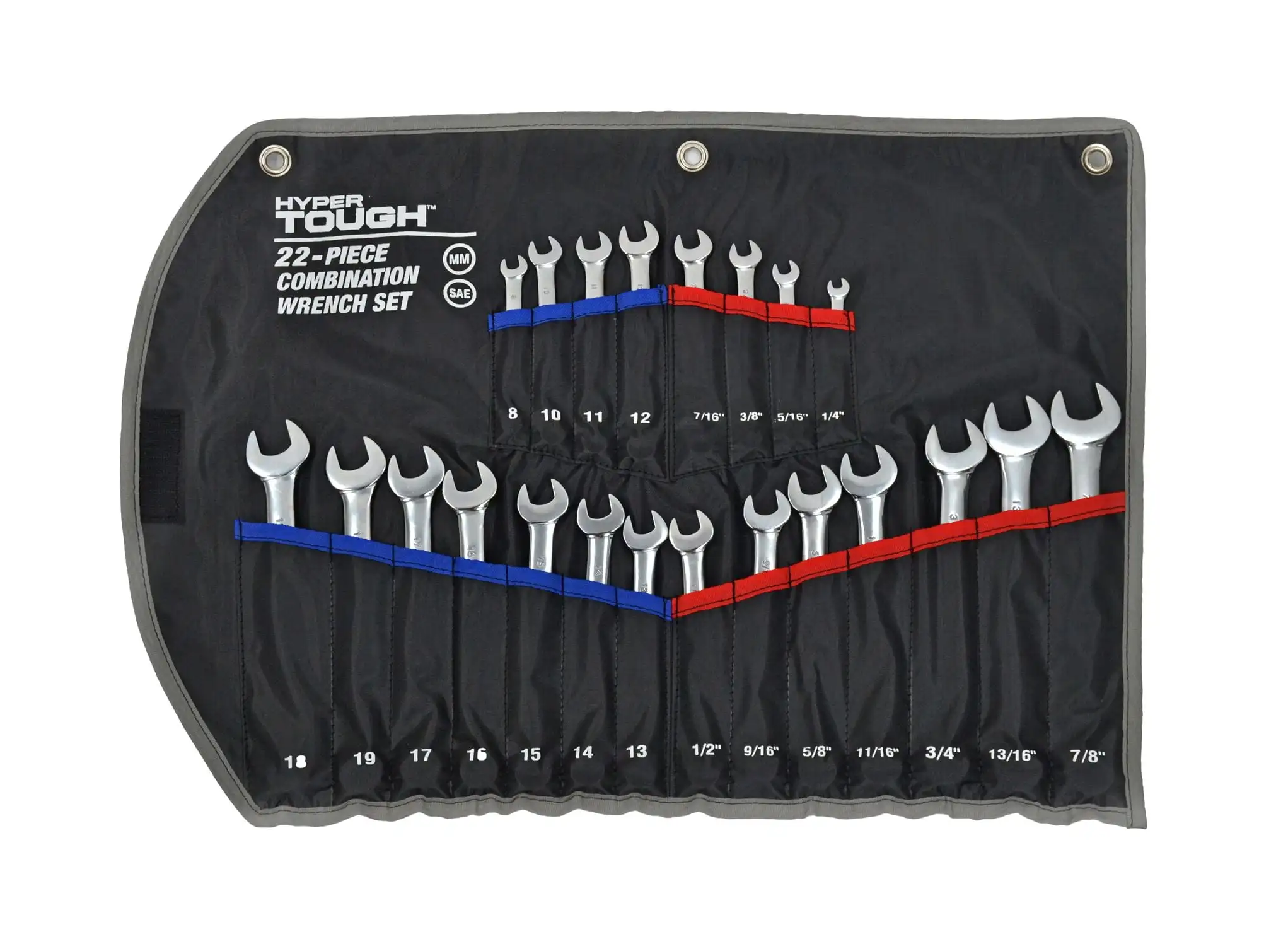 

22 Pc Combination Wrench Set