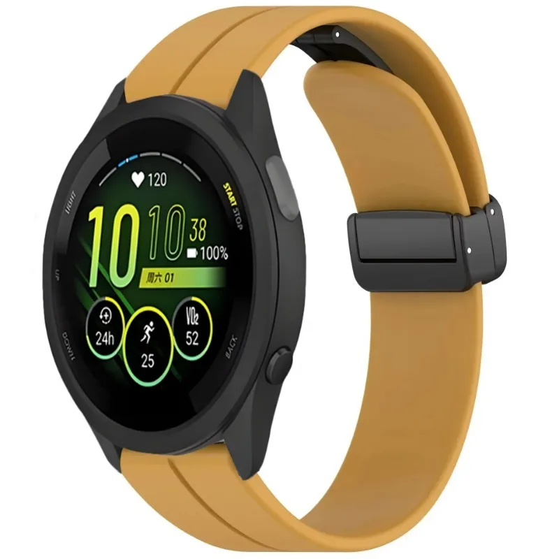 Soft Silicone Magnetic Bracelet Wristband - 20mm/22mm Band