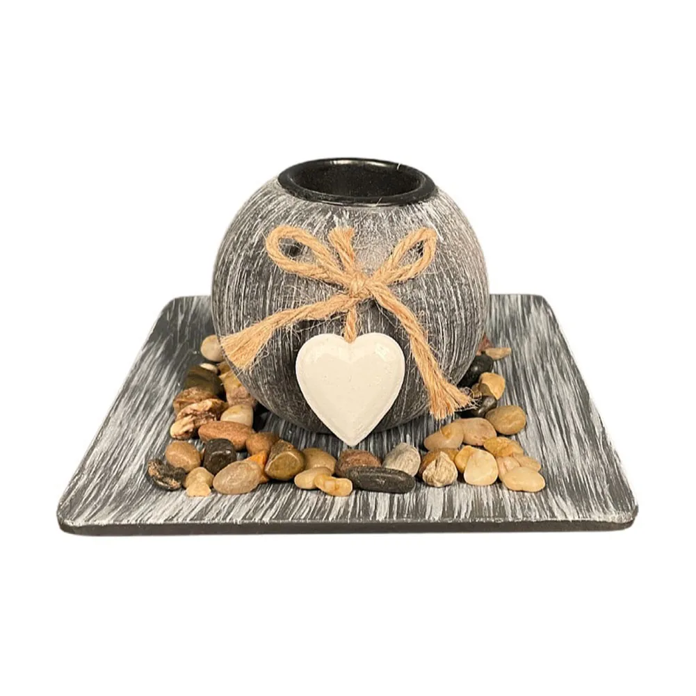 

Exquisite Wooden Spherical Candlestick: Perfectly Decorate Your Living Room For Table Setting, Adding A Stylish