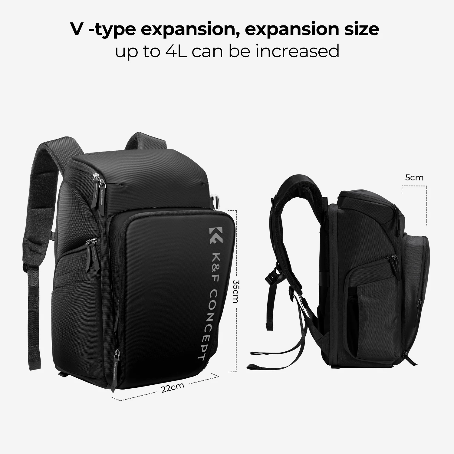 16Inch Alpha Backpack 25L Professional Photography Camera Shoulder Bag City Commute Can Carry A Tripod