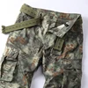 Men Combat Pants With Knee Pads Tactical Cargo Sport Trousers Camouflage Multicam Trekking Hunting Clothes（Not belt） 4