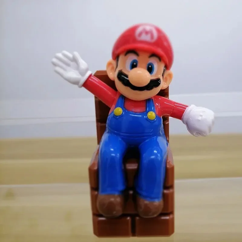 

SuperMario Bros Shaking Hands Marios Dolls Funny Toy Japan Anime Cartoon Action Figure Children Birthday Gifts Collection