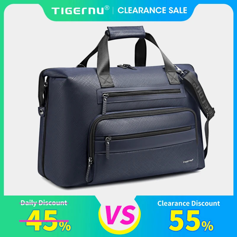 Tigernu Men Travel Bags Large Capacity Bag Luggage Duffel Bag Travel Tote Bags Weekend Handbag Connect Series