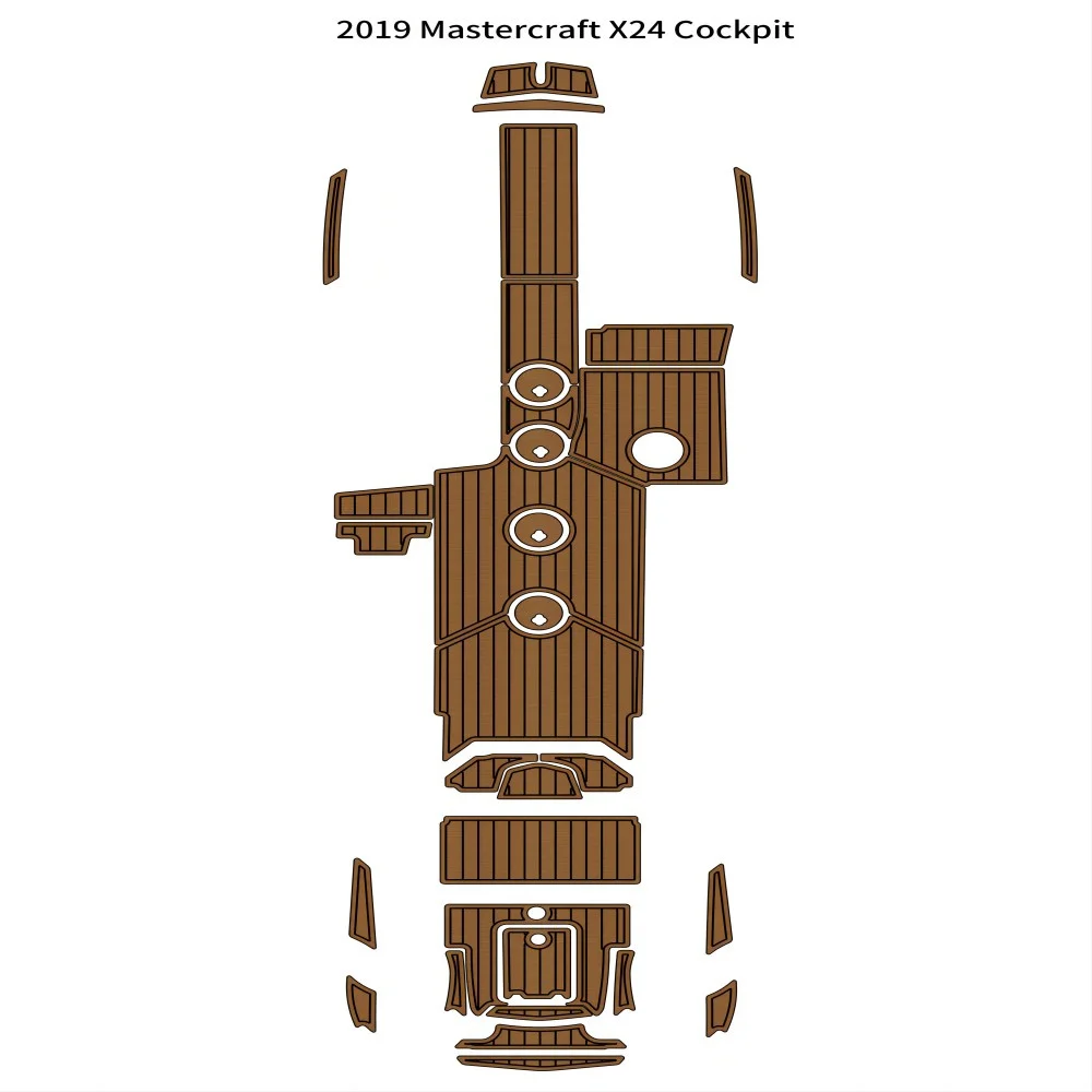 

2019 г., коврик для кабины Mastercraft X24, напольный коврик из искусственного тикового пенопласта, напольный коврик