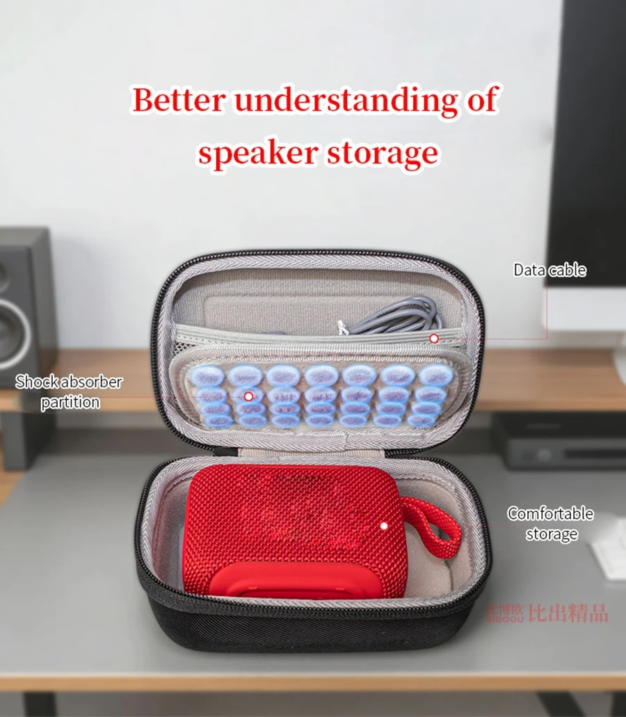 Portable Hard EVA Storage Case for JBL GO5 GO4 GO3 Speaker Protective Box GO 5/4/3 Gen Audio Travel Carrying Bag