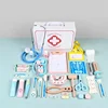 Wooden Pretend Play Doctor Toys For Kids Veterinarian Role-playing Medical Educational Toy Simulation Medicine Chest Set Gift 5