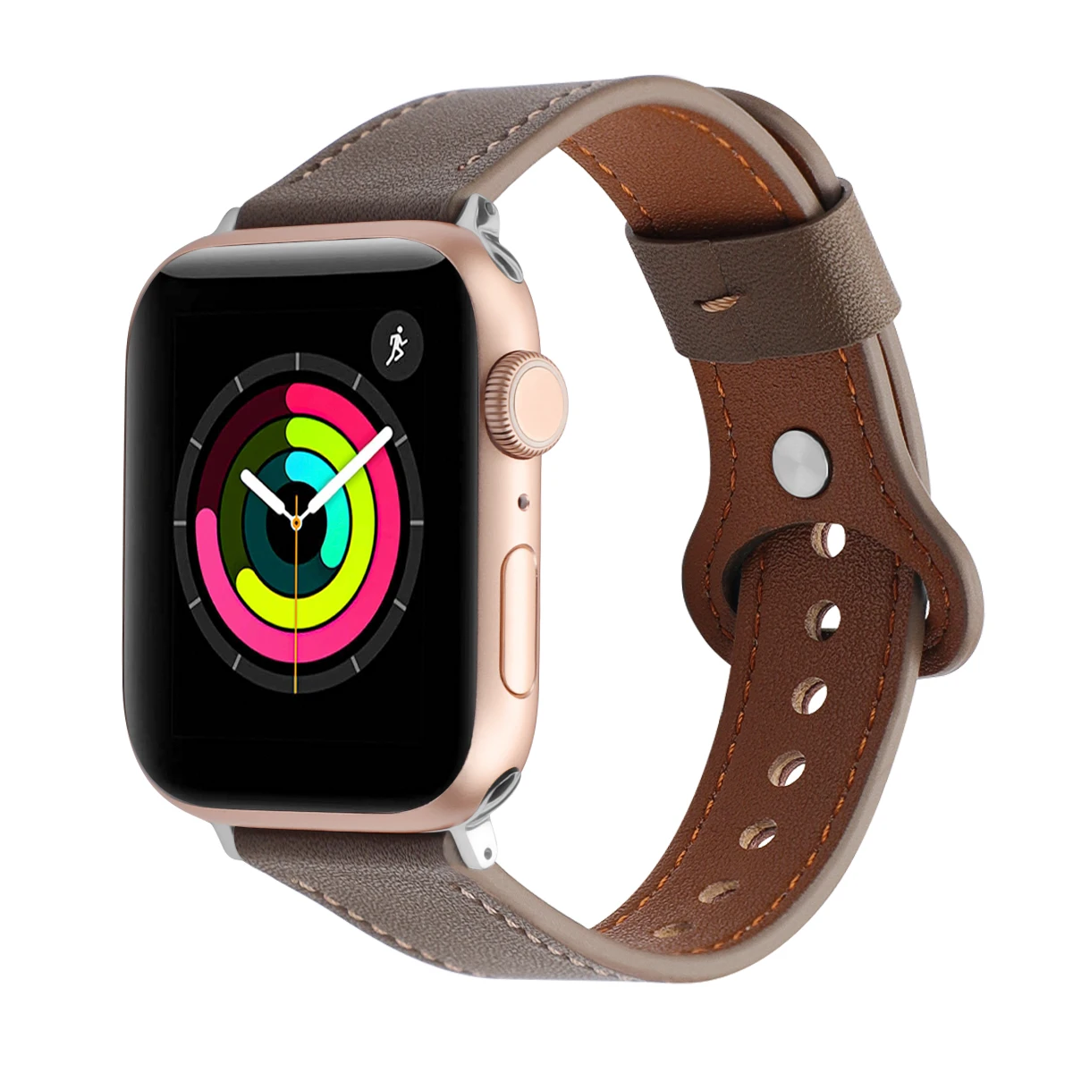 

For Apple Watch Band 38mm 40mm 42mm 44mm 41mm 45mm 49mm genuine leather Strap For iwatch Series Ultra 8 7 6 5 4 SE 3 2 1 Band