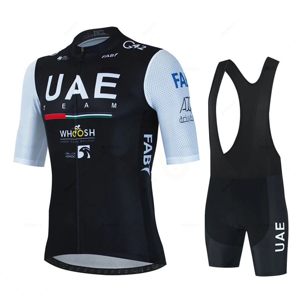 2025 Uae Cycling Jersey Set MTB Uniform Bike Clothing Summer Breathable Bicycle Shirt Ropa Ciclismo Bib Pants Maillot Ciclismo 6