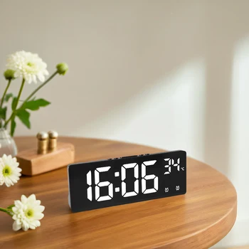 Digital Alarm Clock with Temperature 1