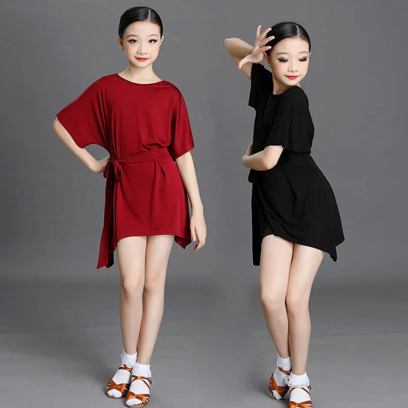 

Dance Costume Kids Girl Latin Dress Kids Dance Dresses New Child Practice Wear For Girls Latin Dress Kid Dancing Costume