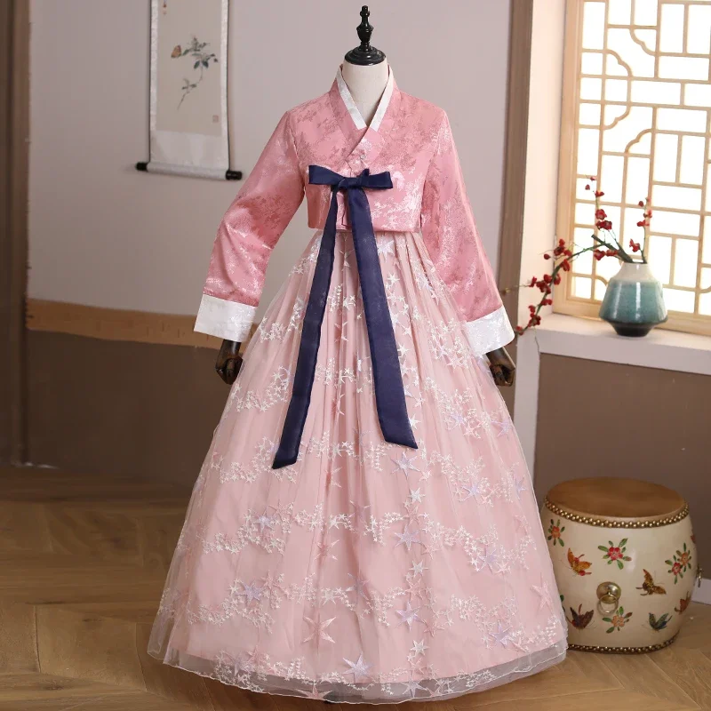 ropa-coreana-tradicional-para-mujer-traje-de-corte-rosa-falda-columpio-grande-traje-de-actuacion-en-escenario-de-baile-vestido-superior