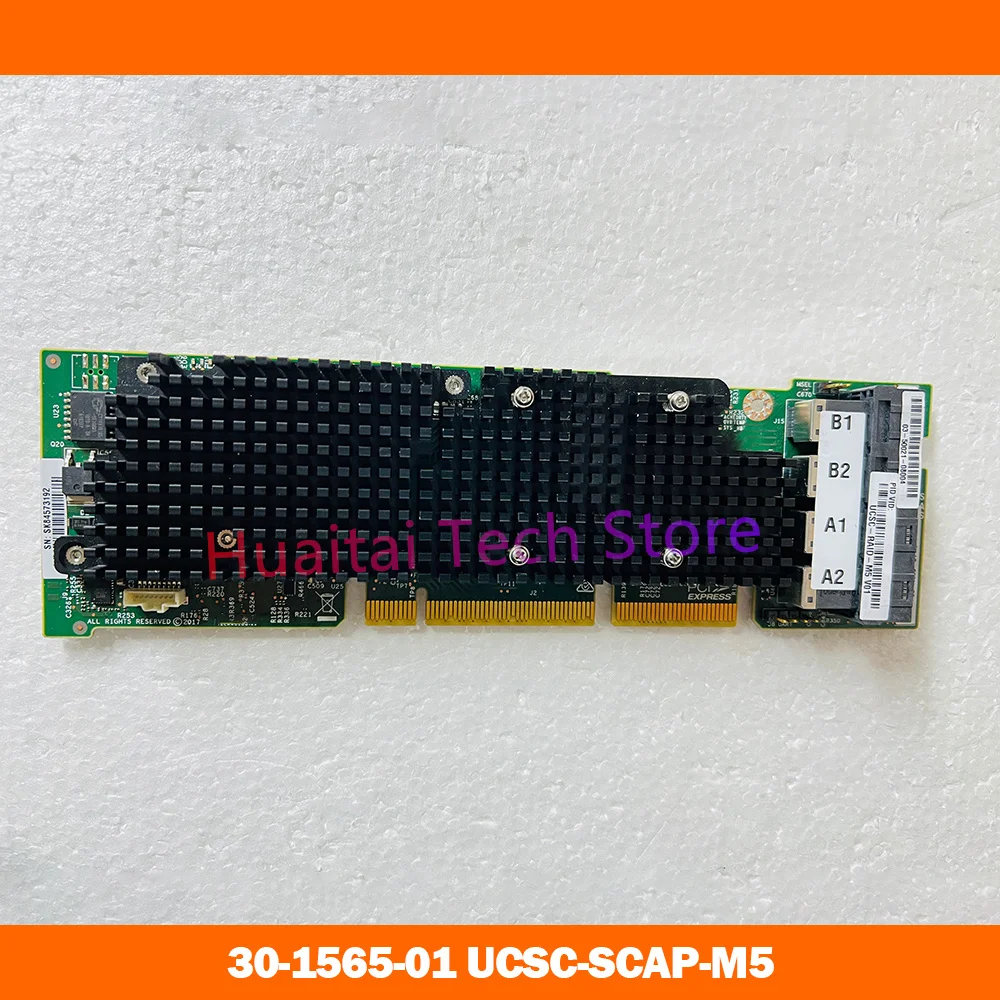 시스코 UCSC-RAID-M5 서버용 RAID 카드, 30-1565-01 UCSC-SCAP-M5