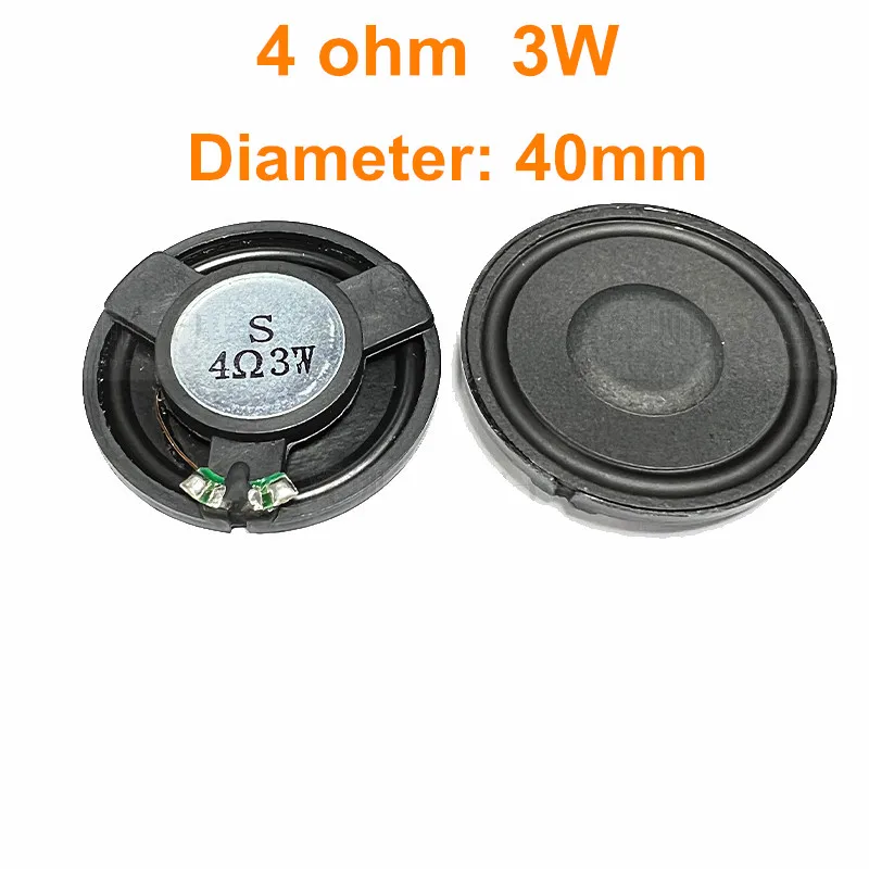 Średnica 28mm 32mm 40mm ultra-cienki kompozytowy głośnik 4ohm 8ohm 2W 3 W 3 watowy głośnik wzmocniony basem