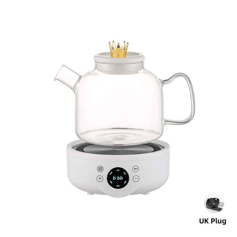 Electric Teapot 1pc Glass Automatic Household Multifunctional Health Kettle Boiling Kettle Dessert Teapot
