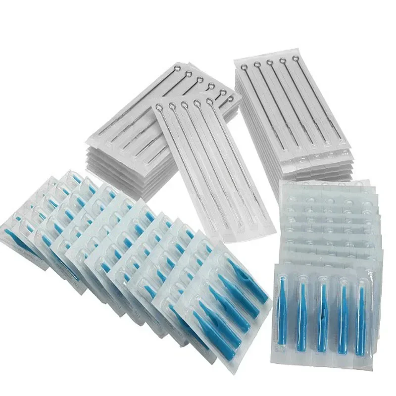 40pcs/set Mixed Tattoo Needle Tips Kit 20pcs RM + FT Needle + 20pcs Mouth Tattoo Needles Tips Body Art tattoo microblading needles