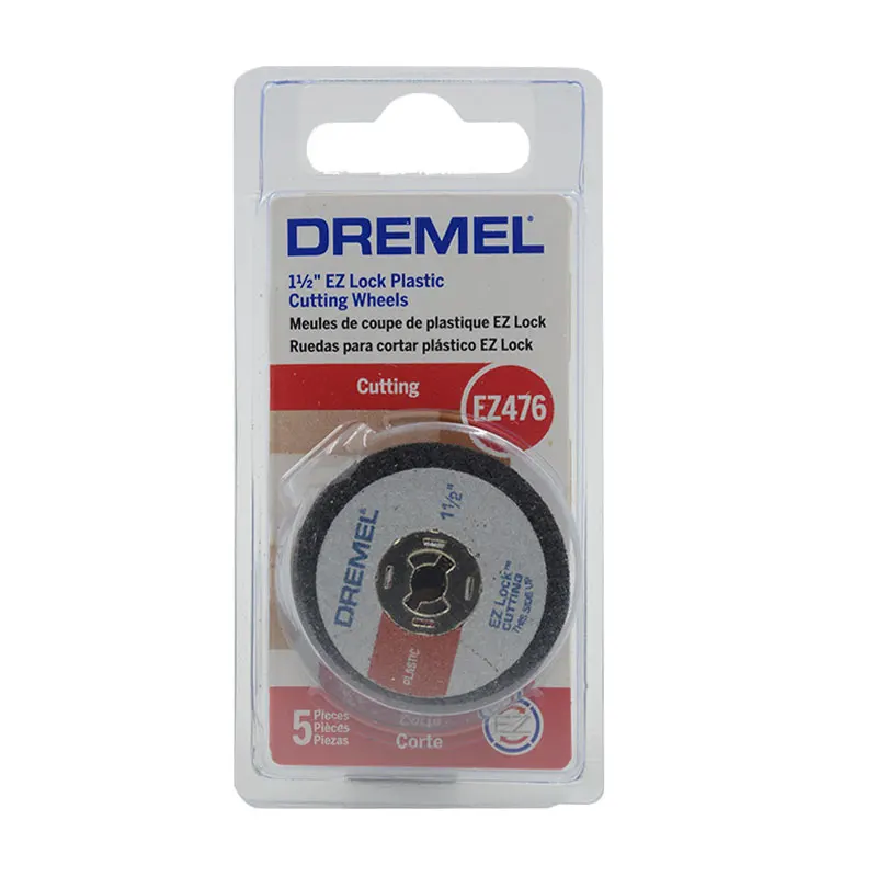 Dremel EZ SpeedClic EZ456 Metallschneidrad, 5 Stück, 3,8 mm Durchmesser, Verwendung mit EZ402 SpeedClic Dorn – Detail 14