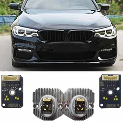 Ultrabright LED Headlight DRL Module Daytime Running White Light Chip 63117214940 63117214939 For BMW 5 Series G30 G31 G38