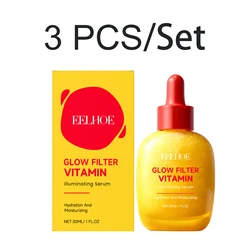 Illuminating Hydrating Brightening Anti - Wrinkle Vitamin C Face Serum (30ml) - 3 PCS