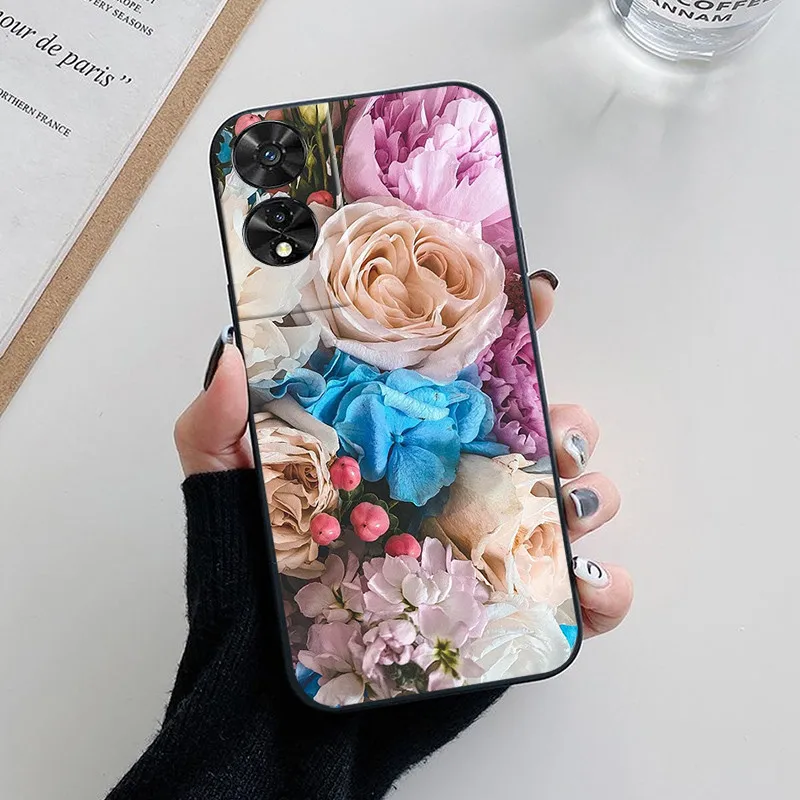 Fashionable Soft Silicone Back Cover - Cute and Stylish Protective Case