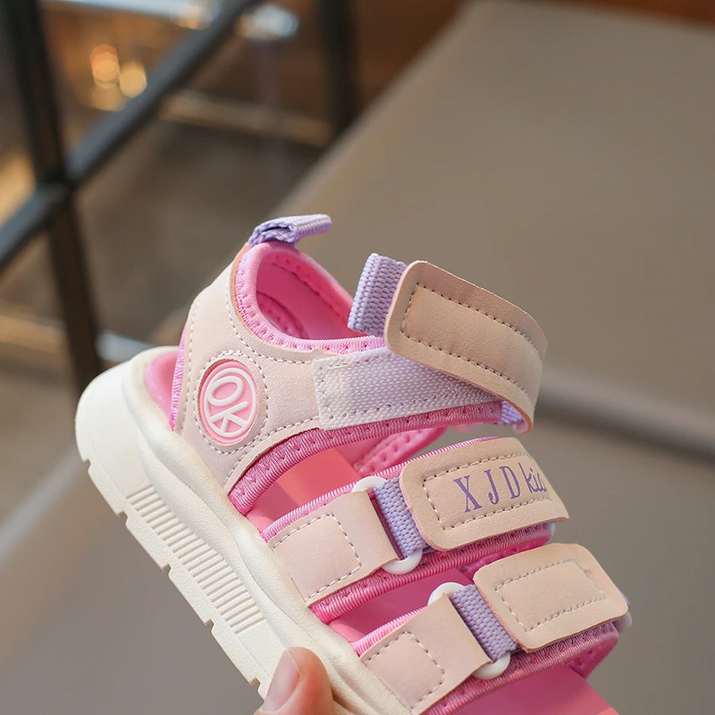 Girls Non Slip Summer Sandals Soft Sole Toddler Beach Shoes