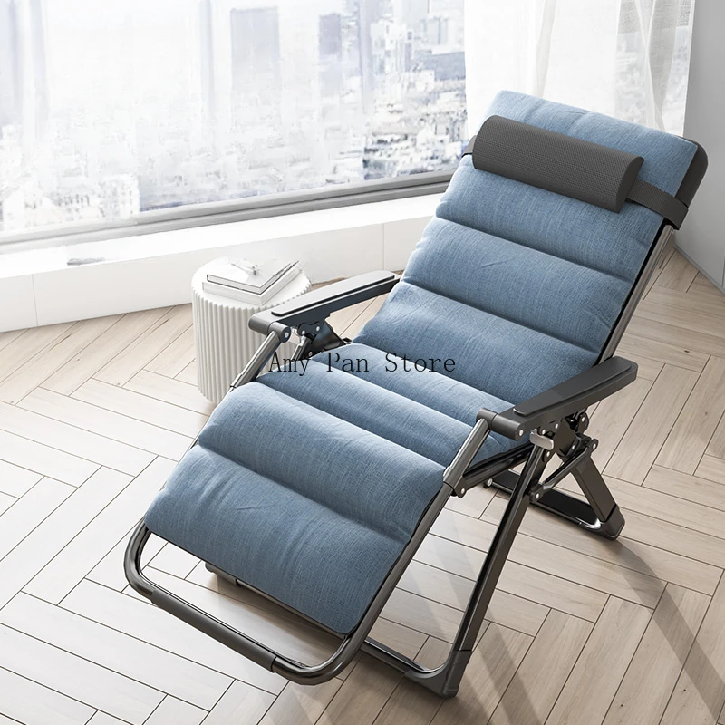 Armchair Office Bed Chaise Lounge Recliner Folding Relaxing Daybed Modern Recliner Chair Beach Comfy Mueble Home Furniture MR50T