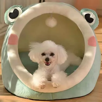Foldable Winter Pet Bed House 1
